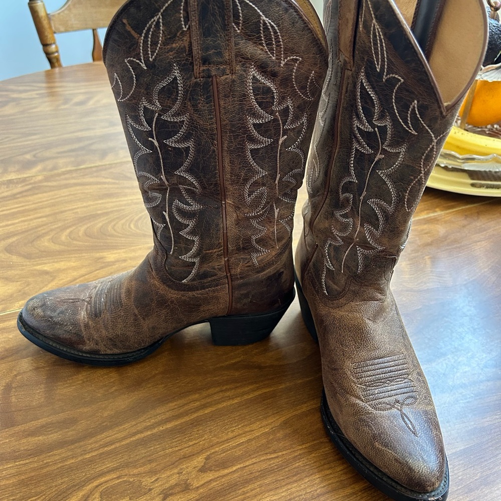 Brown Western Cowboy Boots